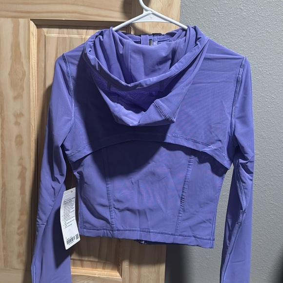 Cropped Define Mesh Jacket *Nulu - Picture 6 of 7